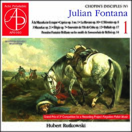 Album cover of Julian Fontana - Complete Piano Works 1