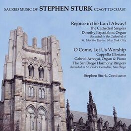 Album cover of Sacred Music of Stephen Sturk: Coast to Coast