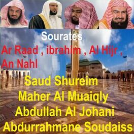 Album cover of Sourates Ar Raad, Ibrahim, Al Hijr, An Nahl (Quran)