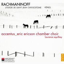 Album cover of Rachmaninov : Vêpres, Liturgie de St Jean Chrisostome