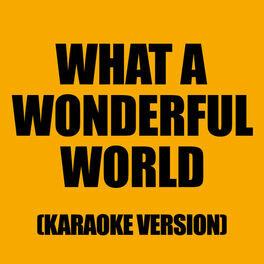 Album cover of What a Wonderful World (Karaoke Version)