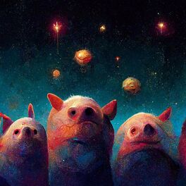 Album cover of Space Pigs