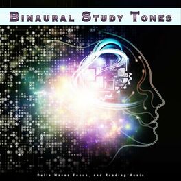 Album cover of Binaural Study Tones: Delta Waves Focus, and Reading Music