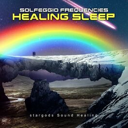 Album cover of Solfeggio Frequencies Healing Sleep