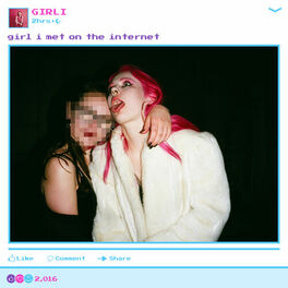 Album cover of Girl I Met On The Internet