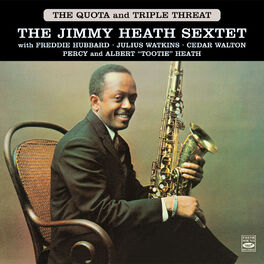 Album cover of The Jimmy Heath Sextet. The Quota / Triple Threat