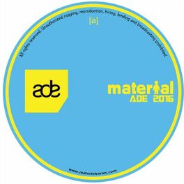 Album cover of Material ADE SAMPLER 2016