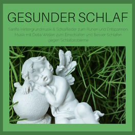 Album cover of Gesunder Schlaf - Sanfte Hintergrundmusik & Schlaflieder zum Ruhen und Entspannen, Musik mit Delta Wellen zum Einschlafen und Bess