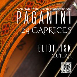 Album cover of Paganini: 24 Caprices (transcribed for solo guitar)