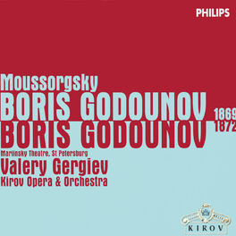 Album cover of Moussorgsky: Boris Godunov (1869 & 1872 Versions)