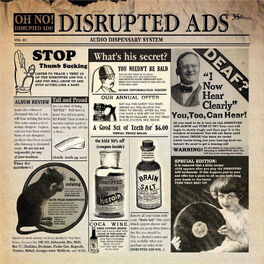 Album cover of Disrupted Ads