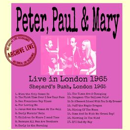 Album cover of Live In London 1965