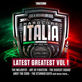 Album cover of Hardcore Italia - Latest Greatest Vol. 1