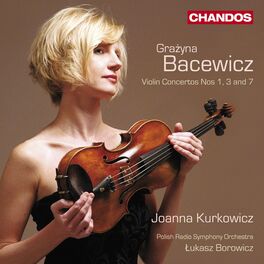 Album cover of Bacewicz: Violin Concertos Nos. 1, 3 & 7