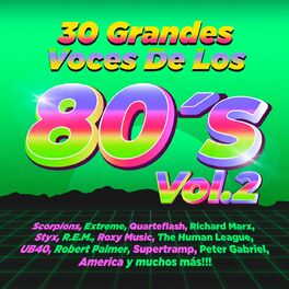 Album cover of 30 Grandes Voces de los 80's Vol. 2