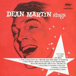 Album cover of Dean Martin Sings