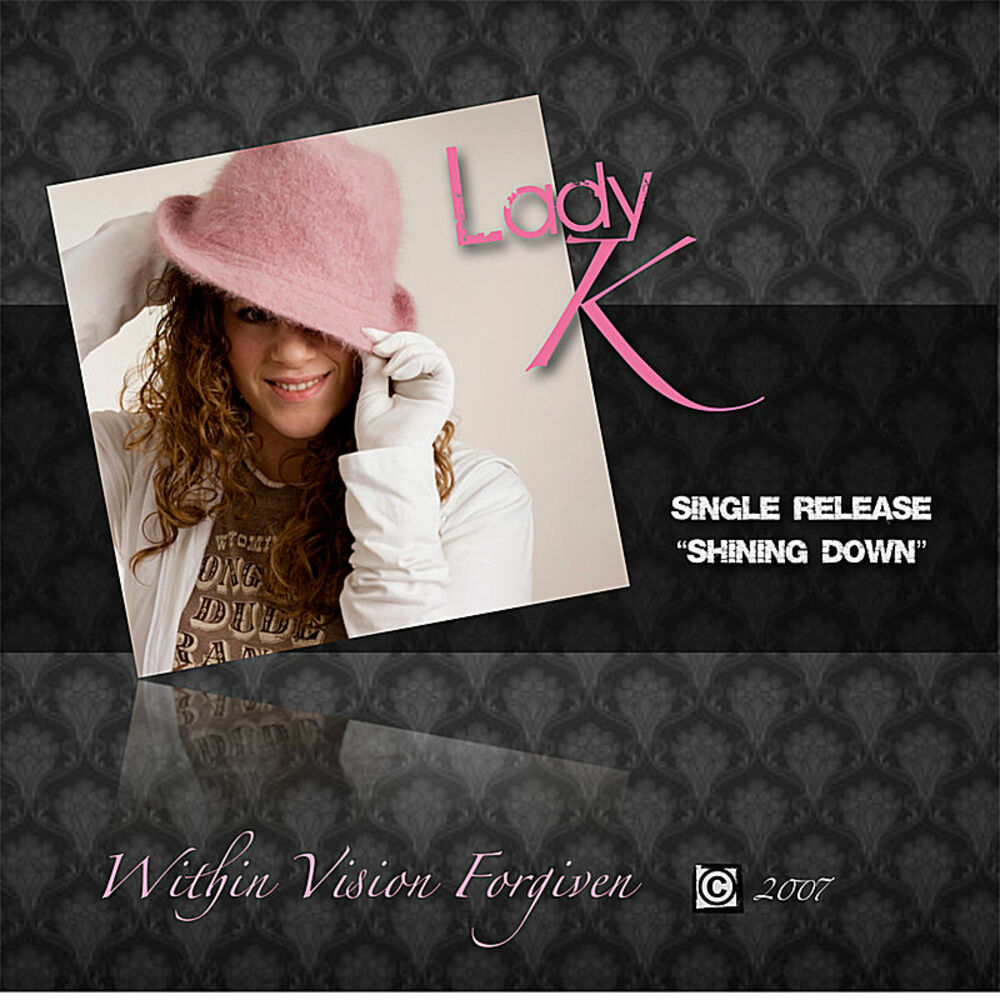 Shining down. Lady.k156. Condone Single Cover.