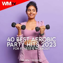 Album cover of 40 Best Aerobic Party Hits 2023 For Fitness & Workout (40 Unmixed Compilation for Fitness & Workout - 135 Bpm / 32 Count)