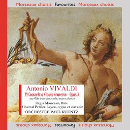 Album cover of Vivaldi: 6 concertos pour flûte traversière, Op. 10