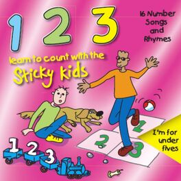 Album cover of 123: Learn to Count with the Sticky Kids