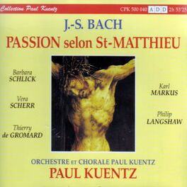 Album cover of J.S. Bach : La Passion Selon St-Matthieu BWV 244
