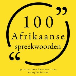 Album cover of 100 Afrikaanse spreekwoorden (Collectie 100 Citaten van)