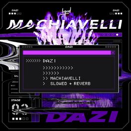 Album cover of Machiavelli - Slowed and Reverb