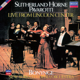 Album cover of Live From Lincoln Center