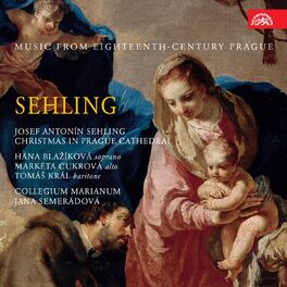 Album cover of Sehling: Christmas in Prague Cathedral. Music from 18th Century Prague
