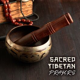 Album cover of Sacred Tibetan Prayers: Peaceful Sounds of Tibetan Singing Bowls