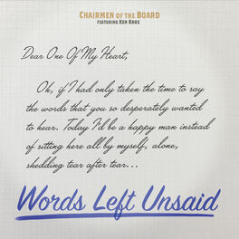 Album cover of Words Left Unsaid (feat. Ken Knox)