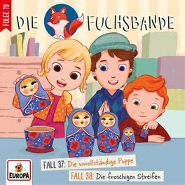 Album cover of 019/Fall 37: Die unvollständige Puppe/Fall 38: Die froschigen Streifen