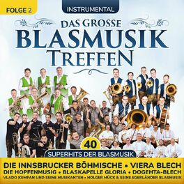 Album cover of Das große Blasmusiktreffen - Folge 2 - Instrumental - 40 Superhits der Blasmusik