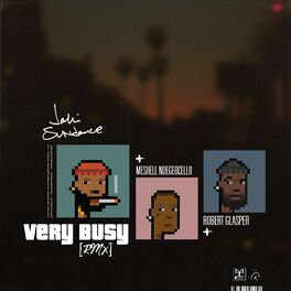 Album cover of very busy (remix)