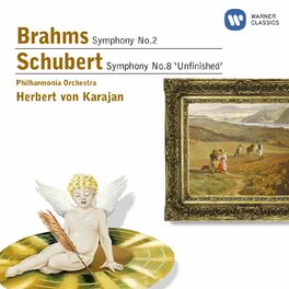 Album cover of Brahms: Symphony No. 2 - Schubert: Symphony No. 8 
