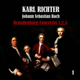 Album cover of Bach: Brandenburg Concertos No. 1,2,5