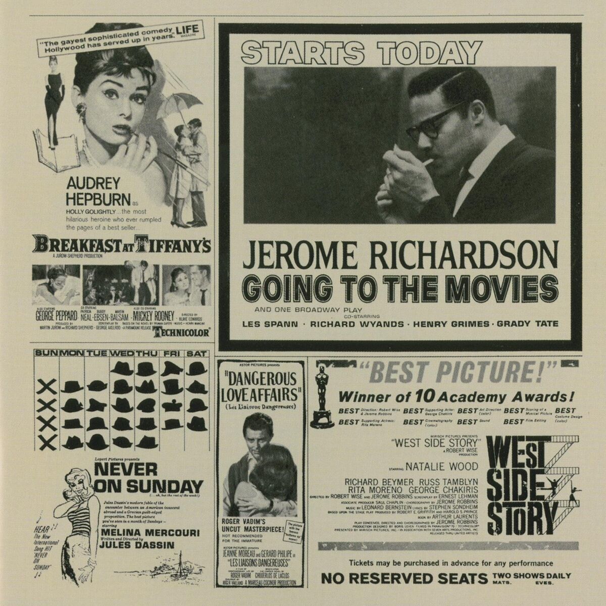 Jerome Richardson - Going To The Movies: lyrics and songs | Deezer