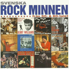 Album cover of Svenska Rockminnen från 50 & 60-talet