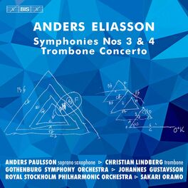 Album cover of Eliasson: Symphonies Nos. 3 & 4