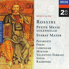 Album cover of Rossini: Petite messe solennelle; Stabat Mater