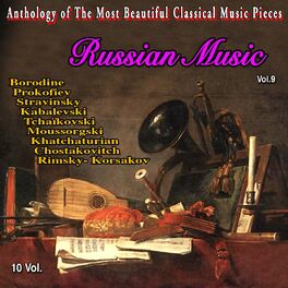 Album cover of Anthology of The Most Beautiful Classical Music Pieces - 10 Vol (Vol. 9 : Russian Music)