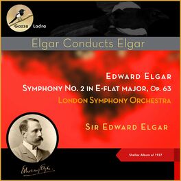 Album cover of Edward Elgar: Symphony No. 2 in E-flat major, Op. 63 (Shellac Album of 1927)