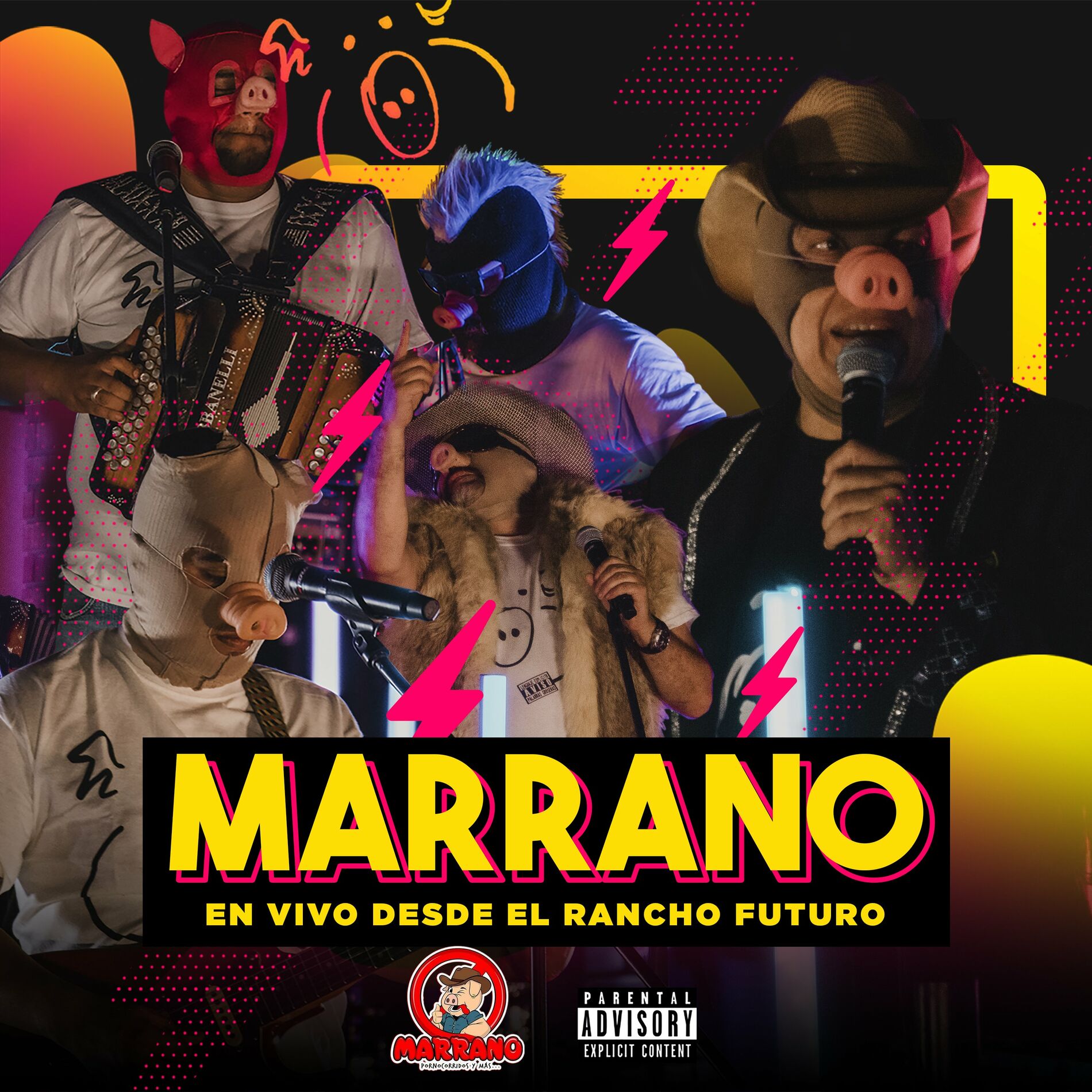 Grupo Marrano - El Cara de Verga: listen with lyrics | Deezer