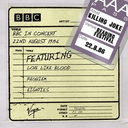 Album cover of BBC In Concert (22nd August 1986)