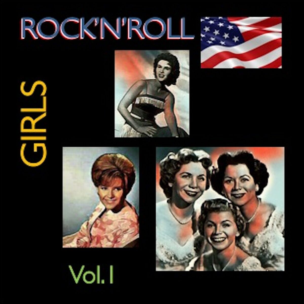 Various Artists - Rock'n'Roll Girls, Vol. 1: lyrics and songs | Deezer