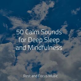 Album cover of 50 Calm Sounds for Deep Sleep and Mindfulness