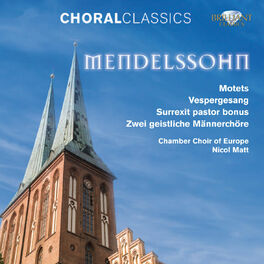 Album cover of Mendelssohn: Choral Classics, Part VIII - Motets - Vespergesang - Surrexit Pastor Bonus - Zwei Geistliche Männerchöre
