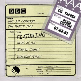 Album cover of BBC In Concert (7th March 1981)
