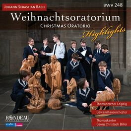 Album cover of Johann Sebastian Bach: Weihnachtsoratorium / Christmas Oratorio (BWV 248) Highlights