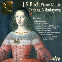 Album cover of Tatiana Nikolayeva Plays Bach Piano Music